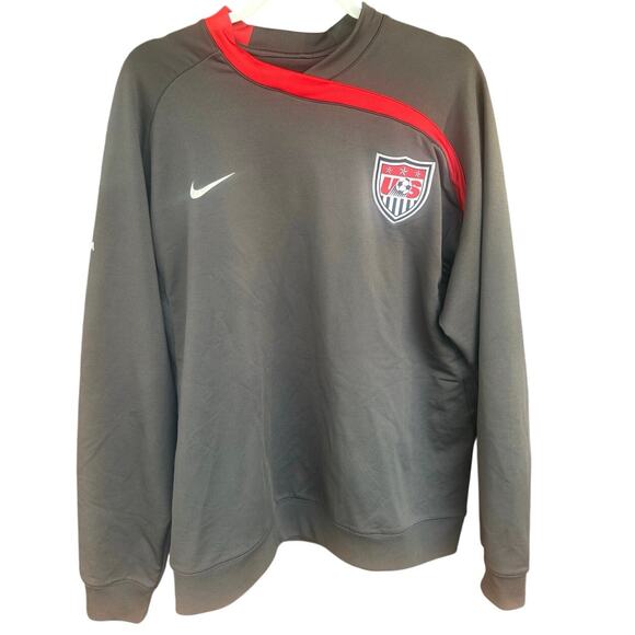 Nike Other - Nike USA Soccer Dri-FIT Training Crewneck Sweatshirt Men's Large Team USA